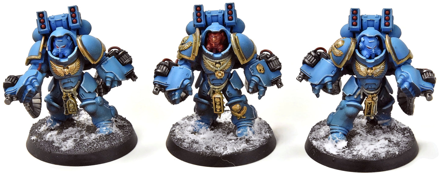 SPACE MARINES 3 Aggressors #1 PRO PAINTED Warhammer 40K 5357