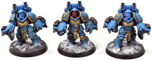 SPACE MARINES 3 Aggressors #1 PRO PAINTED Warhammer 40K 5357