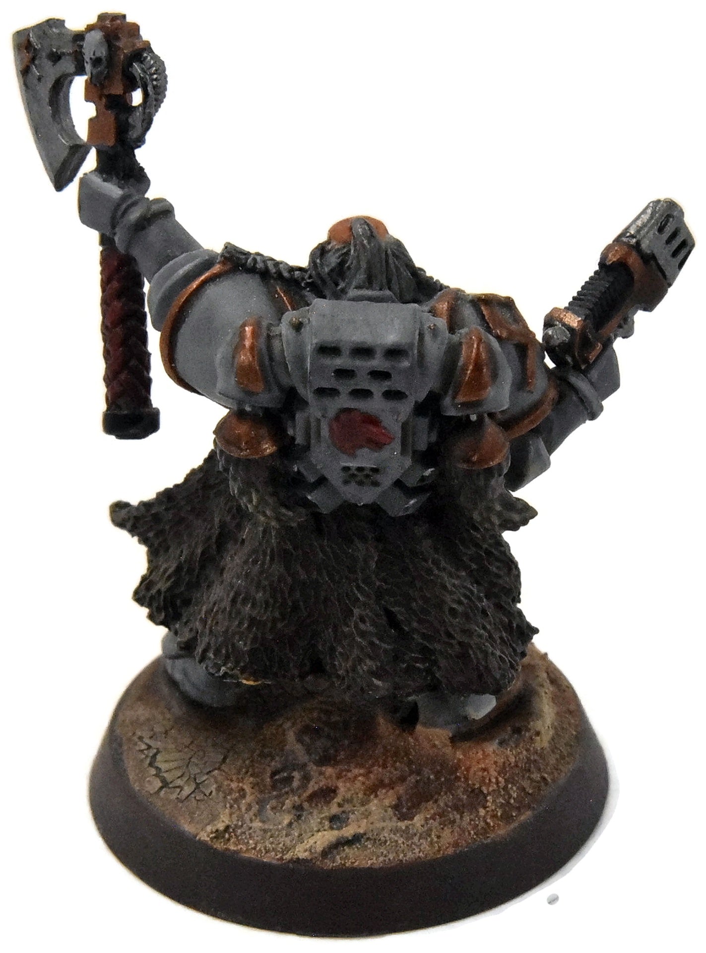 SPACE WOLVES Wolf Lord Krom #1 Warhammer 40K rune priest