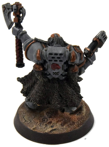 SPACE WOLVES Wolf Lord Krom #1 Warhammer 40K rune priest