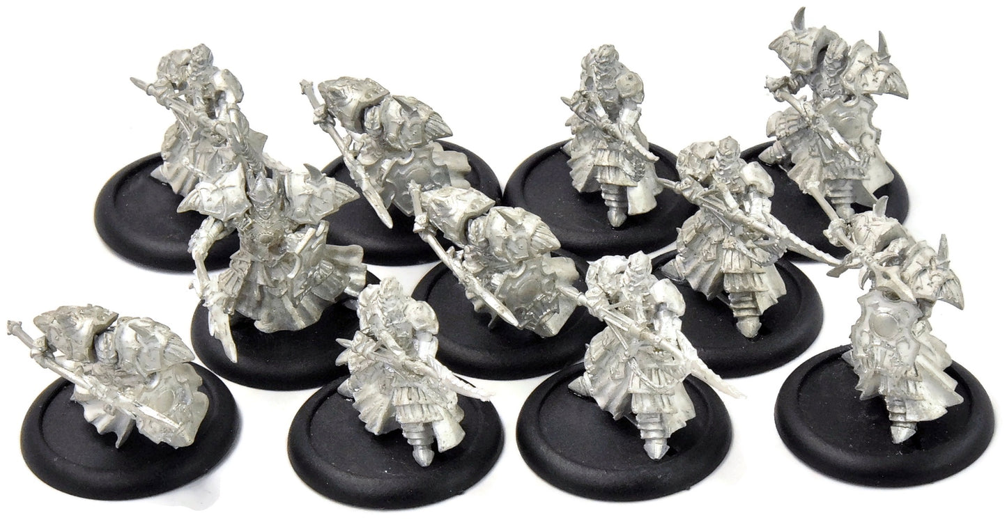 HORDES Skorne 10 Cataphracti #1 METAL