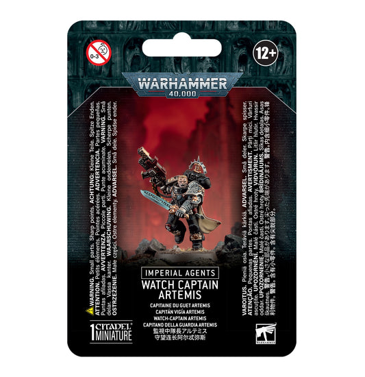 Imperial Agents Deathwatch Captain Artemis
