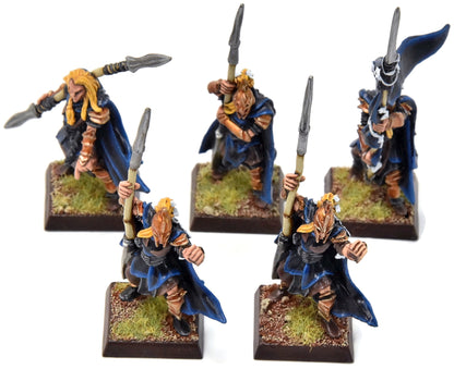 WOOD ELVES 5 Eternal Guards #3 METAL PRO PAINTED Fantasy