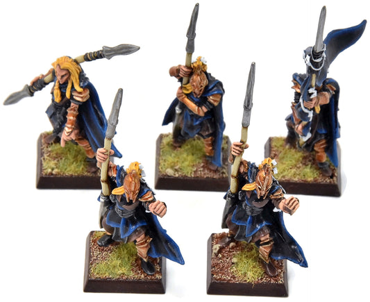 WOOD ELVES 5 Eternal Guards #3 METAL PRO PAINTED Fantasy