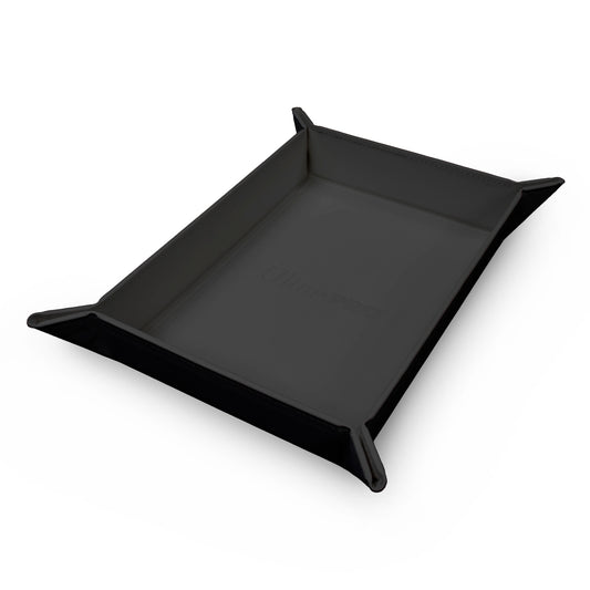 Ultra Pro Dice Foldable Rolling Tray Magnetic Vivid Black