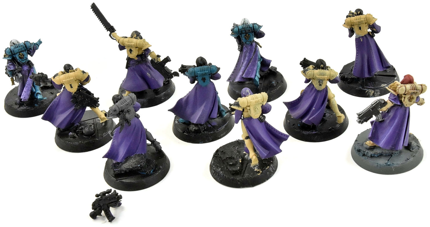 ADEPTA SORORITAS 10 Battle Sisters Squad #1 Warhammer 40K