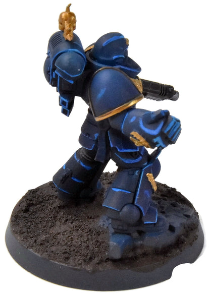 SPACE MARINES Lieutenant Agastus Box #1 WELL PAINTED Warhammer 40K