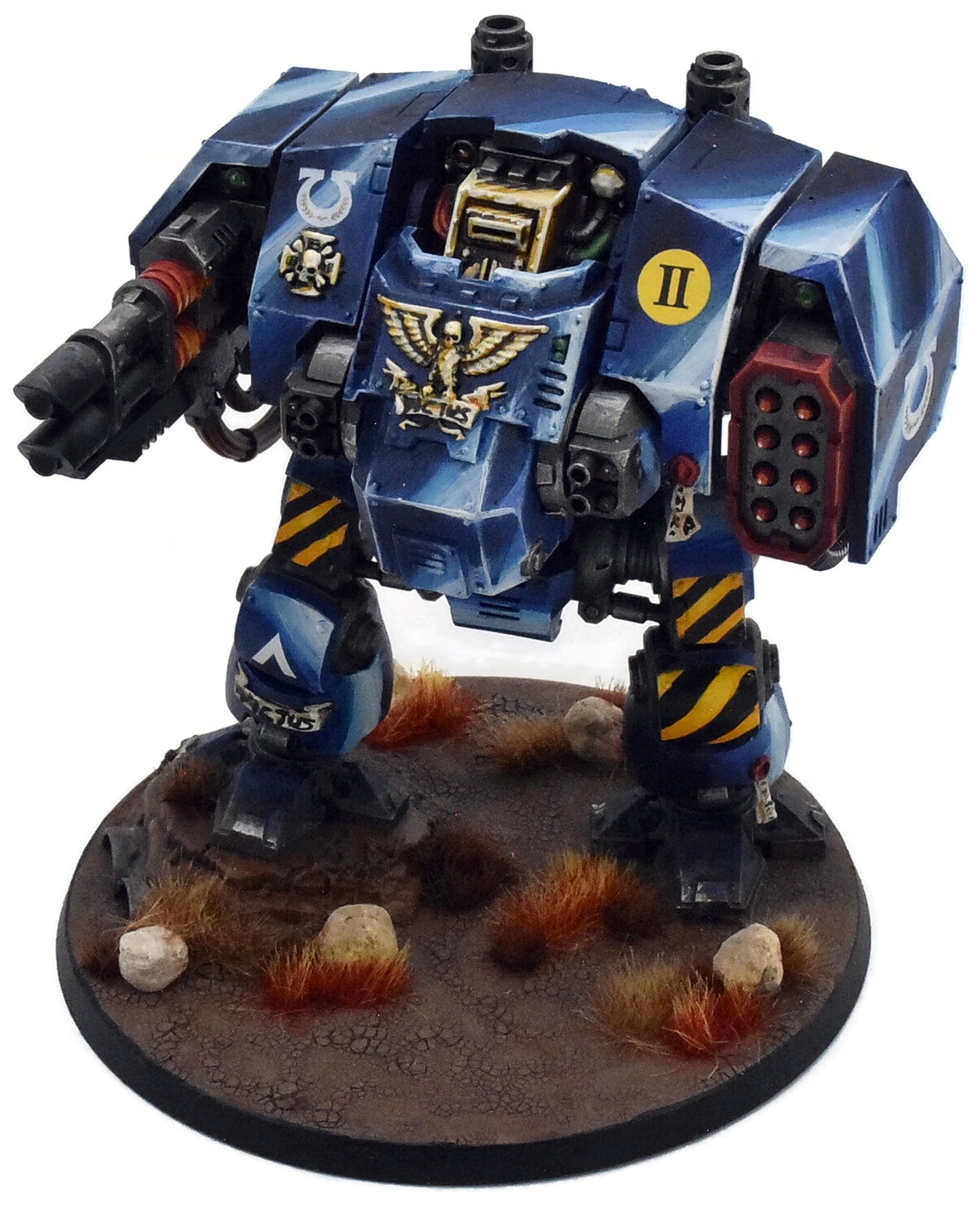 SPACE MARINES Ballistus Dreadnought #1 WELL PAINTED Warhammer 40K