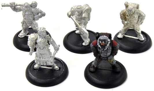 WARMACHINE Khador 5 Mechaniks #1 METAL