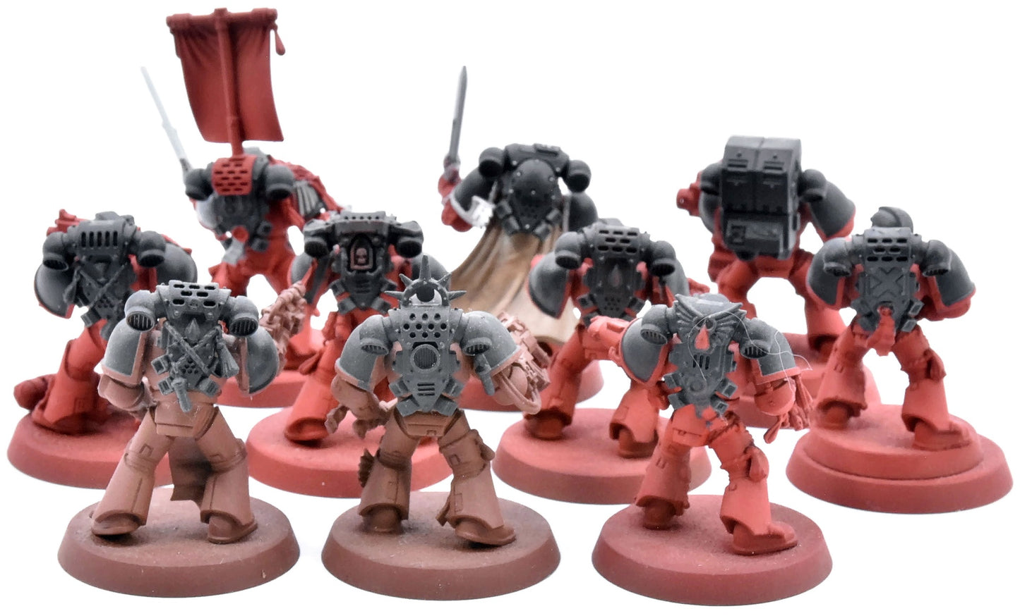 SPACE MARINES 10 Tactical Marines #5 Warhammer 40K 7692
