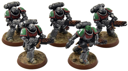 DARK ANGELS 5 Infernus Marines #1 PRO PAINTED Warhammer 40K