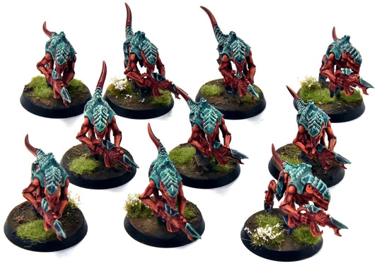 TYRANIDS 10 Termagants #1 PRO PAINTED Warhammer 40K