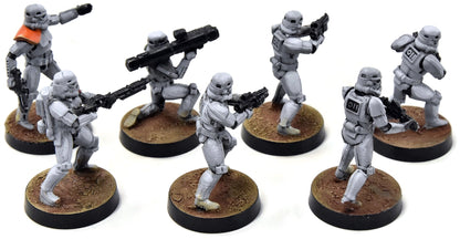 STAR WARS LEGION 7 Stormtroopers #1 PRO PAINTED empire