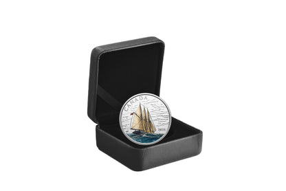 Tall Ships: Three-masted Schooner – $15 Fine Silver Coin (250549)