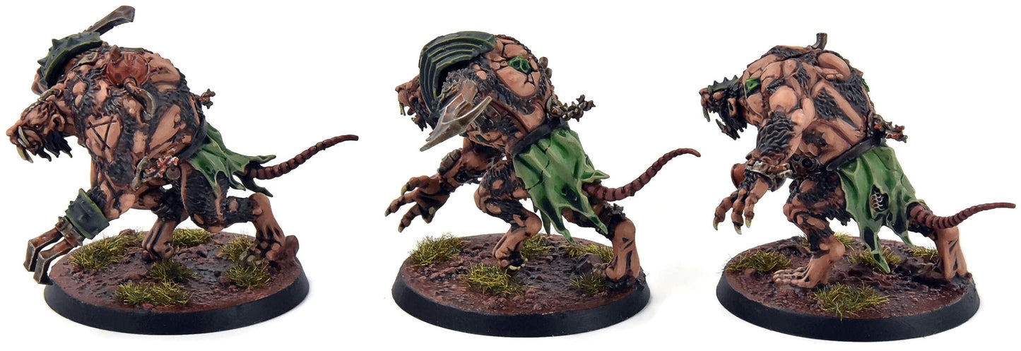 SKAVEN Rat Ogors COMMISSION PRO PAINTED Sigmar 5079