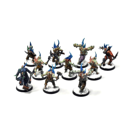 DEATH GUARD 10 Poxwalkers #4 PRO PAINTED 40K