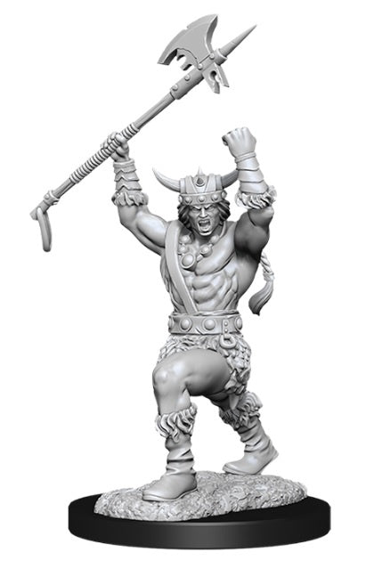 D&D Unpainted Minis Wv11 Male Human Barbarian