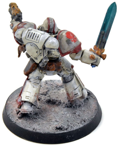 SPACE MARINES Primaris Veterans Sergeant #1 Warhammer 40K white scars