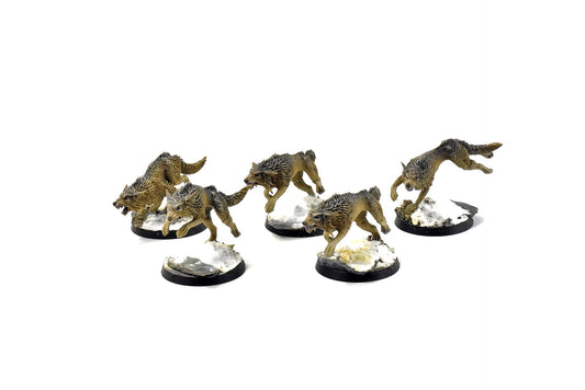 SPACE WOLVES Fenrisian Wolves #2 PRO PAINTED 40k