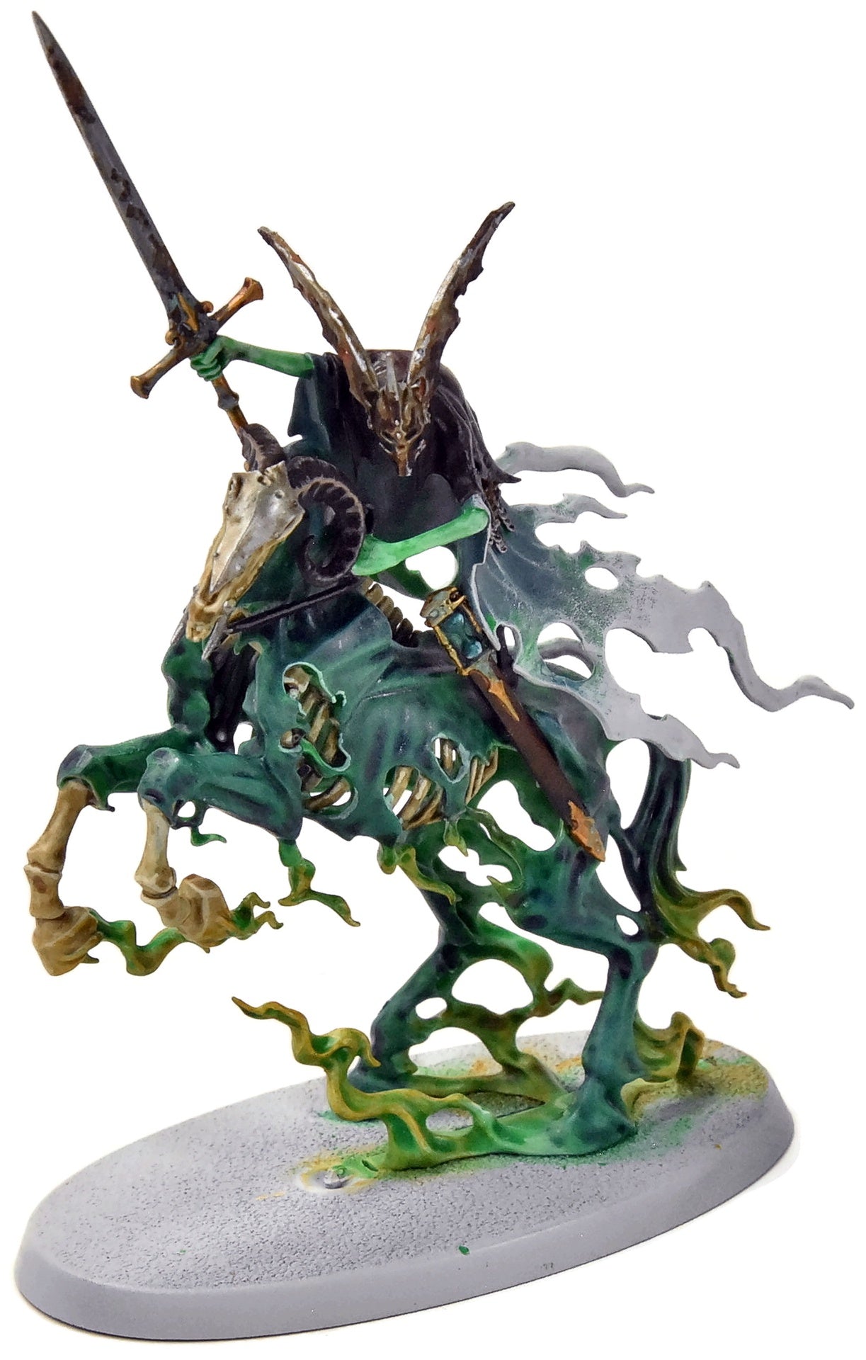 NIGHTHAUNT Knight Of Shrouds On Ethereal Steed #1 WELL PAINTED SIGMAR 3773