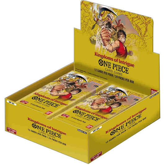 One Piece CG OP-04  Kingdoms of Intrigue Booster Box