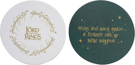 Lord of the Rings 2-Pack Ceramic Coaster Set