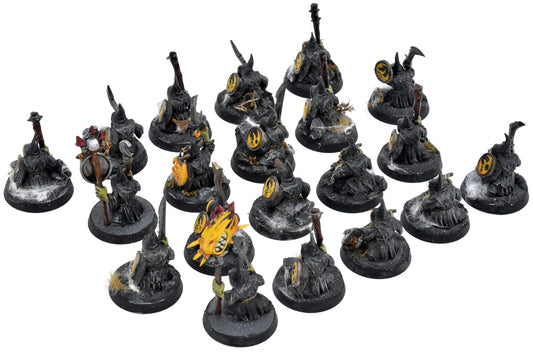 GLOOMSPITE GITZ 20 Stabbas #1 WELL PAINTED Warhammer Sigmar