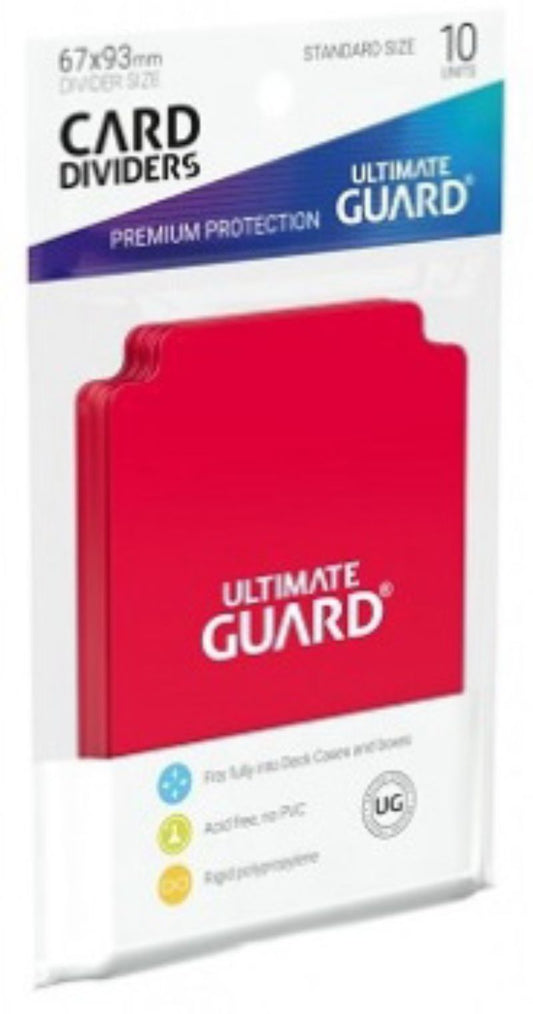 Ultimate Guard Card Dividers Red