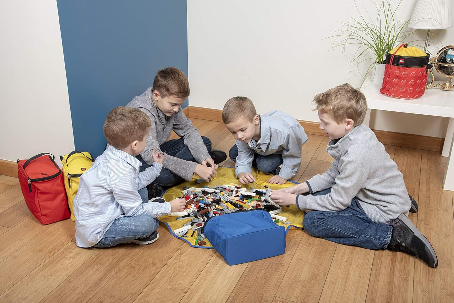 LEGO® Storage 4-Piece Organizer Tote & Play Mat