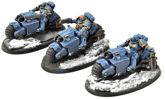 SPACE MARINES Primaris Outriders #1 PRO PAINTED Warhammer 40K