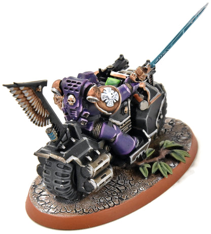 SPACE MARINES Librarian on Bike #1 PRO PAINTED Warhammer 40K