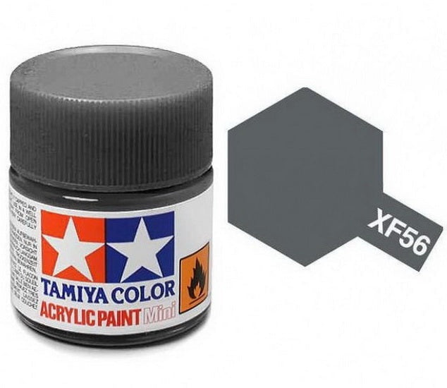 Tamiya Metallic Grey Flat Mini (XF-56)