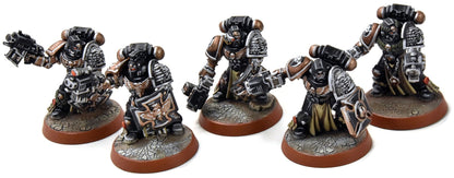 SPACE MARINES 5 Veterans #7 PRO PAINTED Warhammer 40K