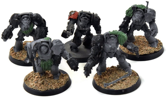 SPACE MARINES 5 Terminator Squad #2 Warhammer 40K 8519