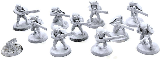TAU EMPIRE 10 Fire Warriros #10 Warhammer 40K