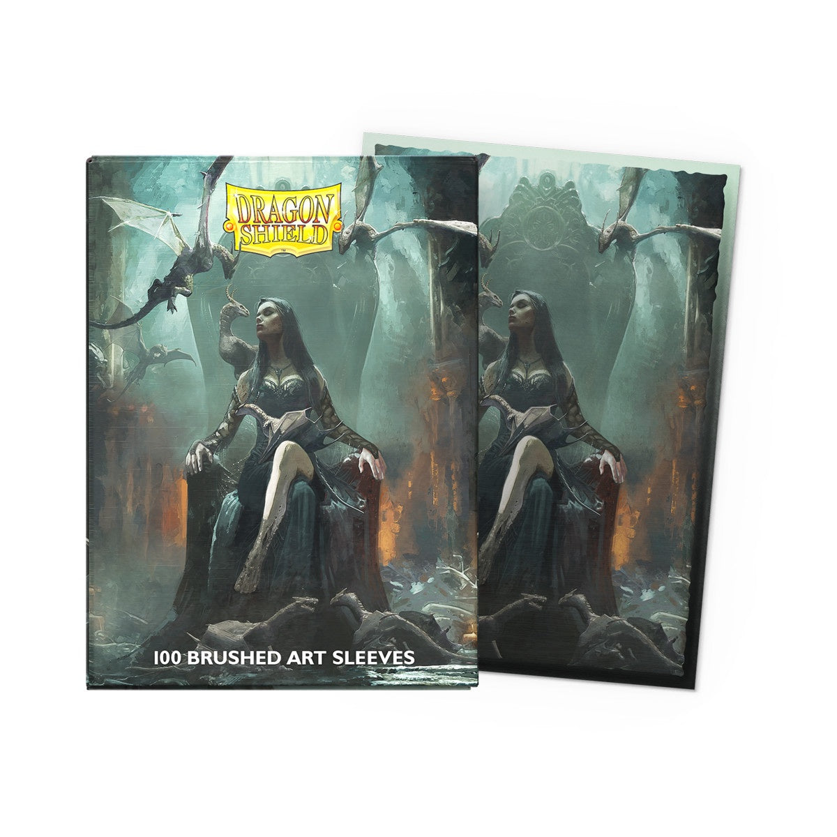Dragon Shield Sleeves Brushed Art Halloween 2024 (100)