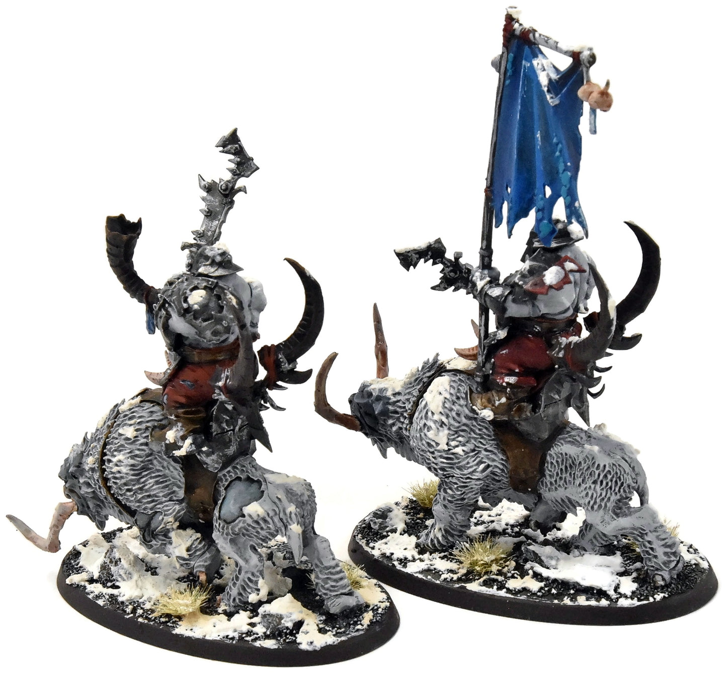 OGRE KINGDOMS Mournfang Cavalry Pack #2 PRO PAINTED Sigmar