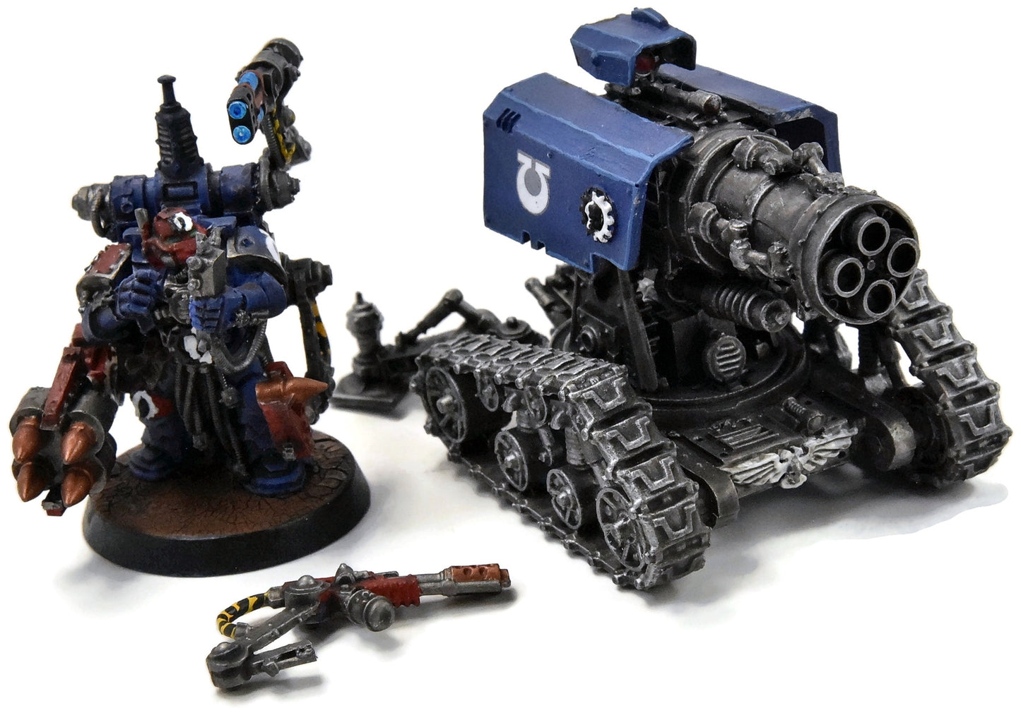 SPACE MARINES Thunderfire Cannon #1 40K ultramarines broken arm