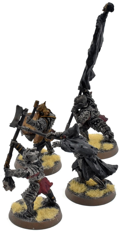 LOTR Morannon Orc Commanders #1 WELL PAINTED FINECAST