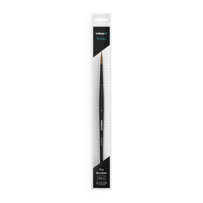 Vallejo - Natural Hair Round Brush No. 4 (VAL-B01004)