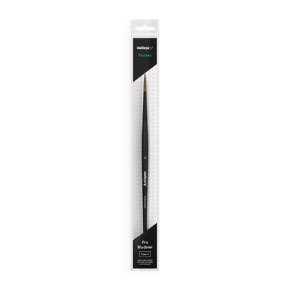 Vallejo - Natural Hair Round Brush No. 4 (VAL-B01004)