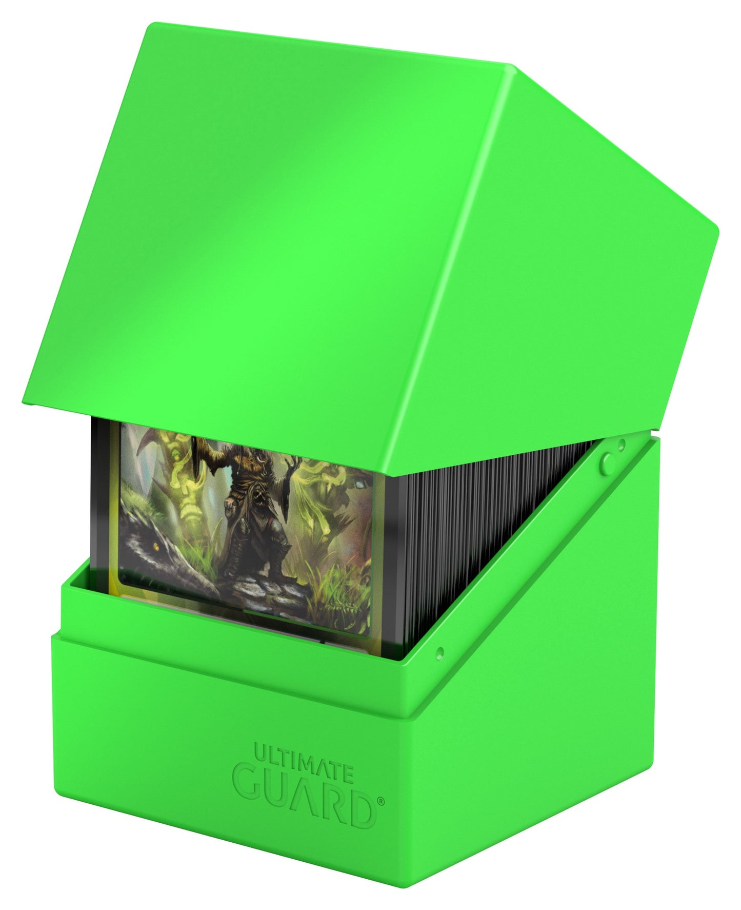 Ultimate Guard Deck Case Boulder 100+ Neon Green