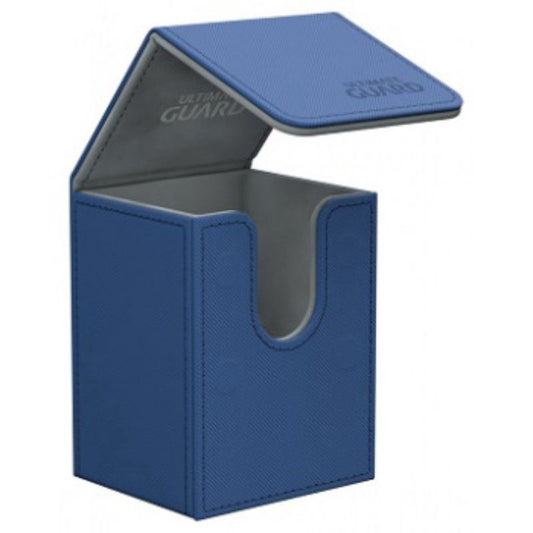 Ultimate Guard Flip Deck Case Xenoskin Blue 80+