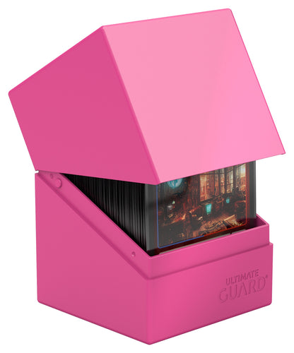 Ultimate Guard Deck Case Boulder 100+ Neon Pink