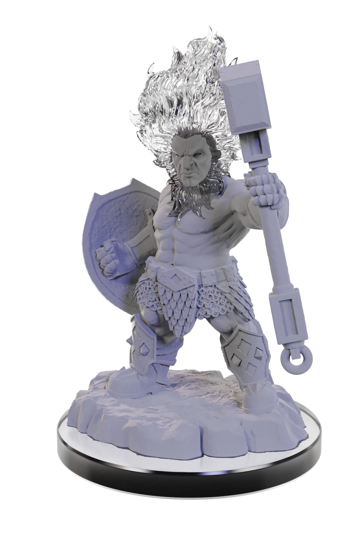 D&d Unpainted Minis Wv22 Azer Warriors