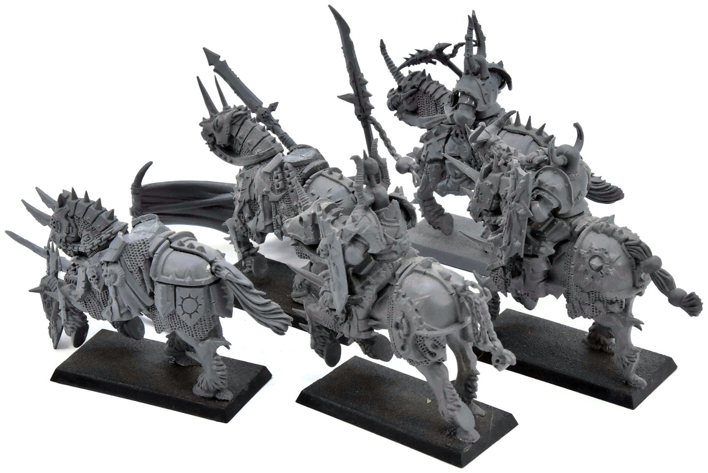 CHAOS 5 Warriors Of Chaos Chaos Knights #1 Warhammer Old World