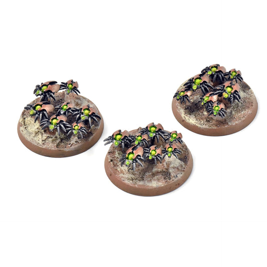 NECRONS 3 Scarab Swarms #1 WELL PAINTED Warhammer 40K