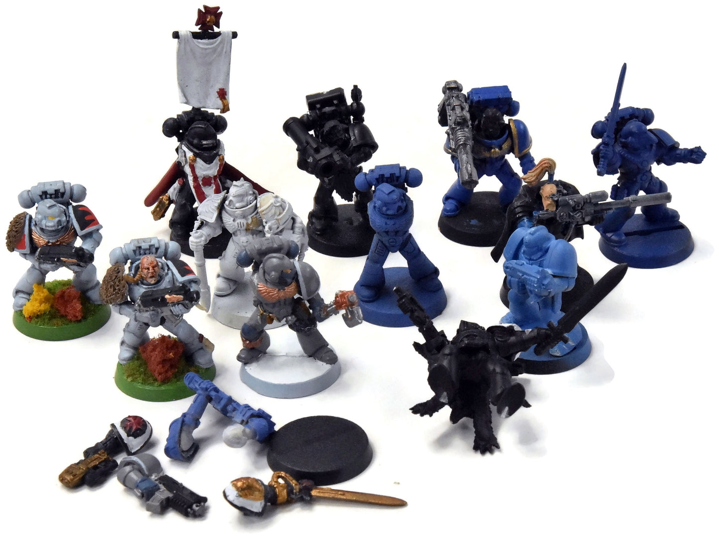 SPACE MARINES Loose Models #12 Warhammer 40K Incomplete