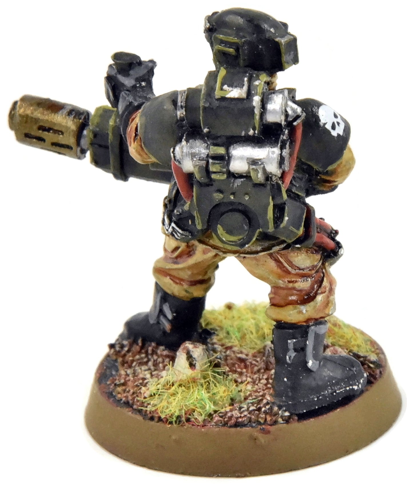 ASTRA MILITARUM Cadian Melta Gun #1 METAL PRO PAINTED Warhammer 40K