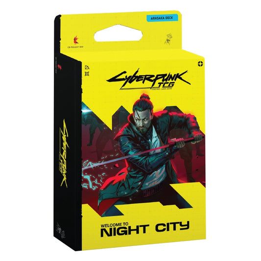 Cyberpunk TCG Welcome to Night City Starter Deck Embracing Power (PRE ORDER)